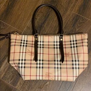 Burberry small Haymarket check Salisbury tote